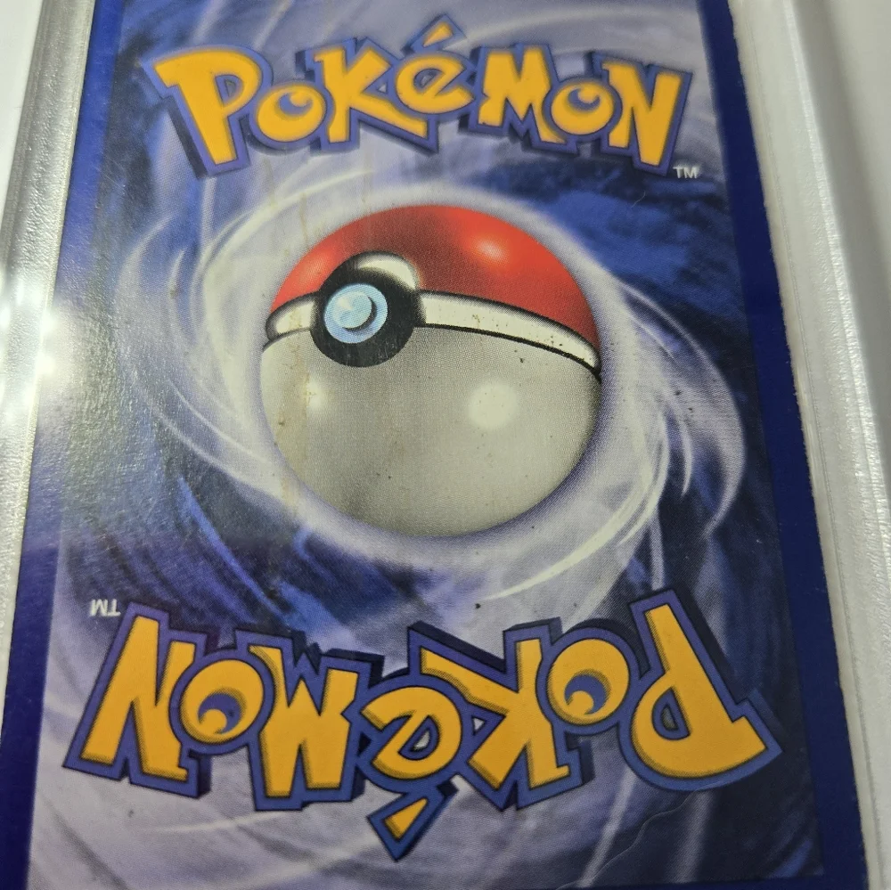✨ Holographic Vintage Snorlax Pokémon Card – Moderate Play – Magnetic Case Incl. - Picture 7 of 8